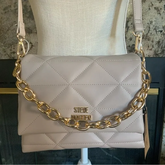 Steve Madden GRY quilted  Crossbody Bag - Picture 9 of 11